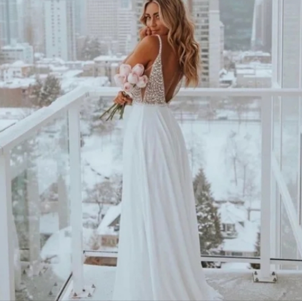 Long dress wedding